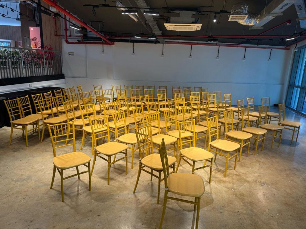 Table and Chairs Rental Singapore