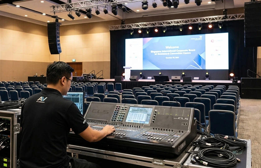 Corporate Event Equipment Rental Singapore