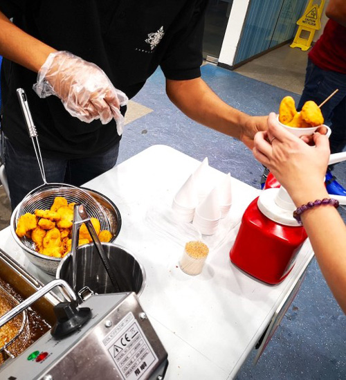 Chicken Nugget Live Station