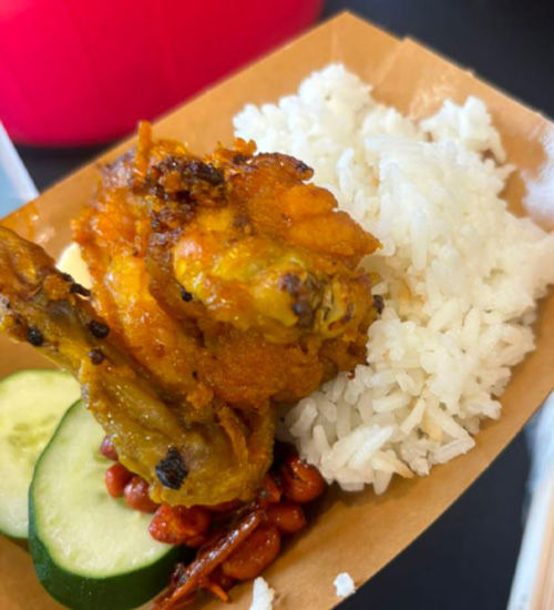 Nasi Lemak Live Food Station