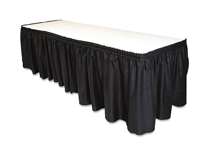 Square Table with Skirting Rental Singapore