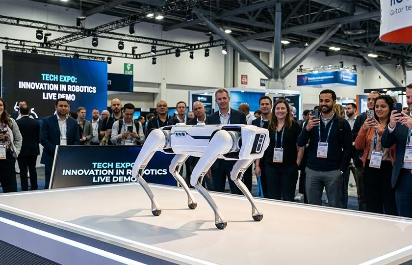 robot dog rental Singapore