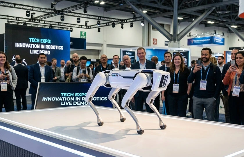robot dog rental Singapore